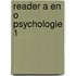 Reader a en o psychologie 1