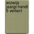 WIZWIJS JAARGR.HANDL 5 VERKORT