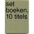 Set boeken, 10 titels