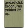 Griezelclub brochures pakket 35 ex. door Onbekend