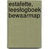 Estafette, leeslogboek bewaarmap