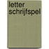 Letter schrijfspel