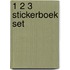 1 2 3 stickerboek set