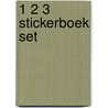1 2 3 stickerboek set door Ivo de Wijs