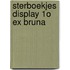 Sterboekjes display 1o ex bruna