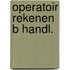 Operatoir rekenen b handl.
