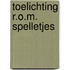 Toelichting r.o.m. spelletjes