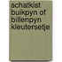 Schatkist buikpyn of billenpyn kleutersetje