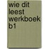 Wie dit leest werkboek b1
