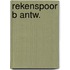 Rekenspoor b antw.