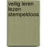 Veilig leren lezen stempeldoos