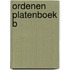 Ordenen platenboek b