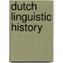 Dutch linguistic history