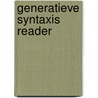 Generatieve syntaxis reader by Sturm