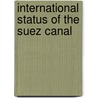 International status of the suez canal door Obieta