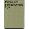 Formale und transzendentale logik door Husserl