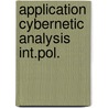 Application cybernetic analysis int.pol. by Bryen