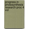 Progress in photosynthesis research proc 4 vol door Onbekend