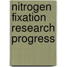 Nitrogen fixation research progress door Onbekend