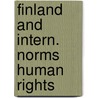 Finland and intern. norms human rights door Tornudd