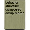 Behavior structure composed comp.mater. door Vinson