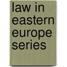 Law in eastern europe series by Unknown