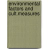 Environmental factors and cult.measures door Breimer