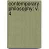Contemporary Philosophy: v. 4 door Fl istad, Guttorm