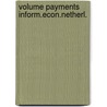 Volume payments inform.econ.netherl. by Boeschoten