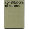 Constitutions of nations by Peaslee
