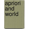 Apriori and World door McKenna, William R.