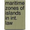 Maritime zones of islands in int. law door Symmons