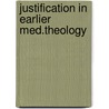 Justification in earlier med.theology by Lauri Carlson