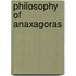 Philosophy of anaxagoras