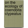 On the ecology of coenobita clypeatus door Wilde