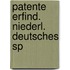 Patente erfind. niederl. deutsches sp