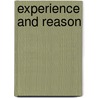 Experience and Reason door Mall, R.A.