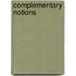 Complementary notions