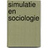 Simulatie en sociologie