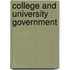 College and university government
