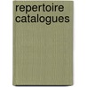 Repertoire catalogues door Lugt