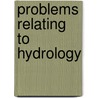 Problems relating to hydrology door Henriquez