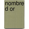 Nombre d or by Wyk