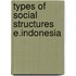 Types of social structures e.indonesia