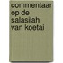 Commentaar op de salasilah van koetai