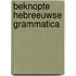 Beknopte hebreeuwse grammatica