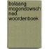 Bolaang mogondowsch ned. woordenboek