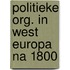 Politieke org. in west europa na 1800