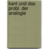 Kant und das probl. der analogie door Takeda