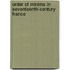 Order of Minims in Seventeenth-Century France